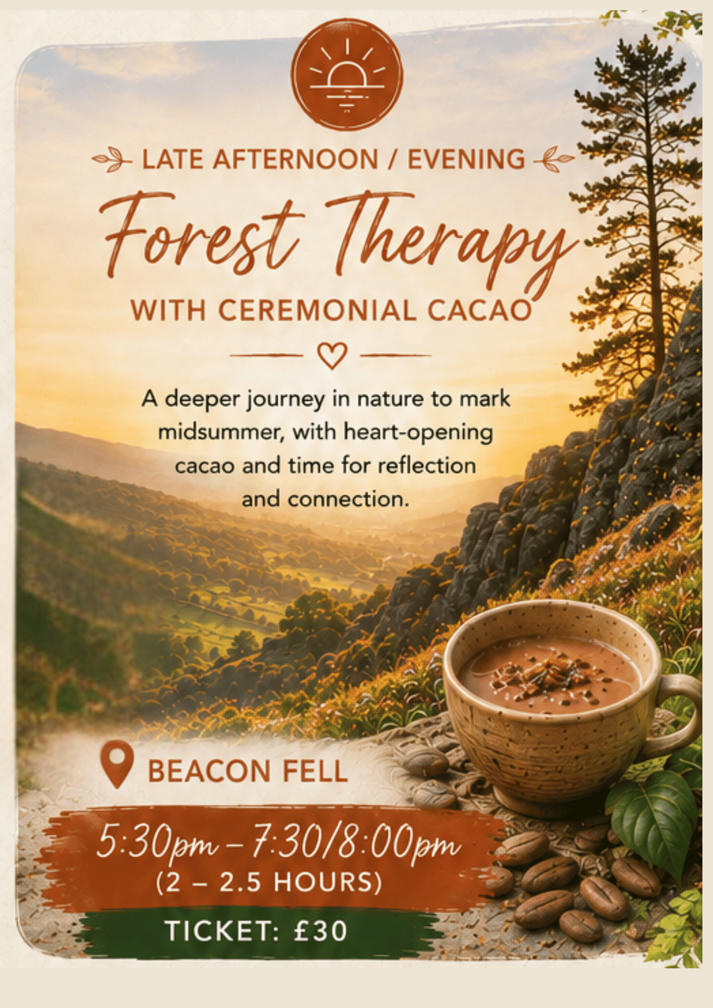 Summer Solstice Forest Therapy - Beacon Fell - Evening 21st June